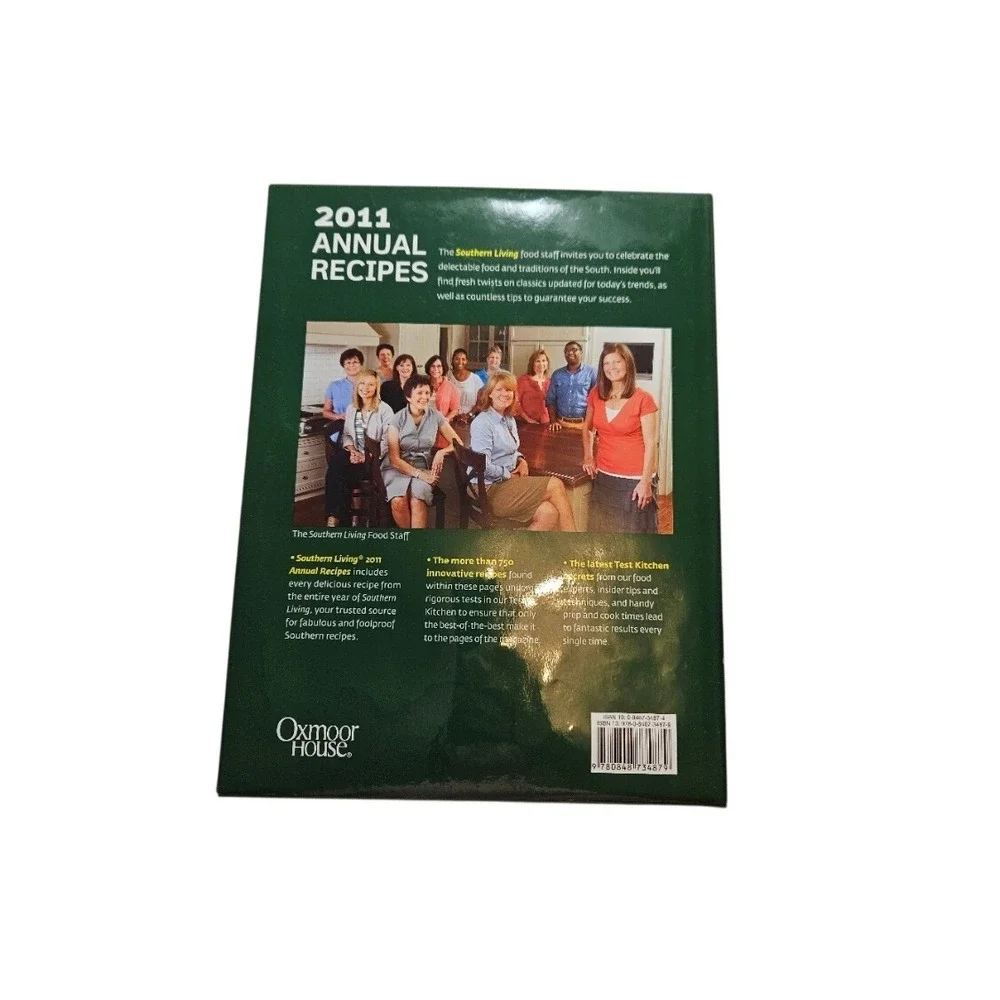 Southern Living 2011 Annual Recipes Hardcover Cookbook Over 750 Recipes Southern